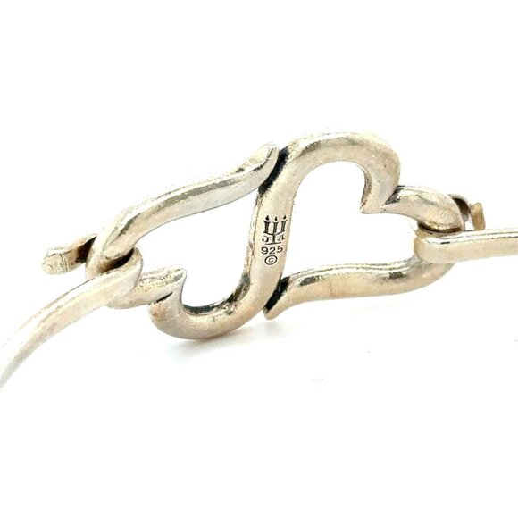 James Avery Hook On Double Heart Bracelet - Picture 2 of 4